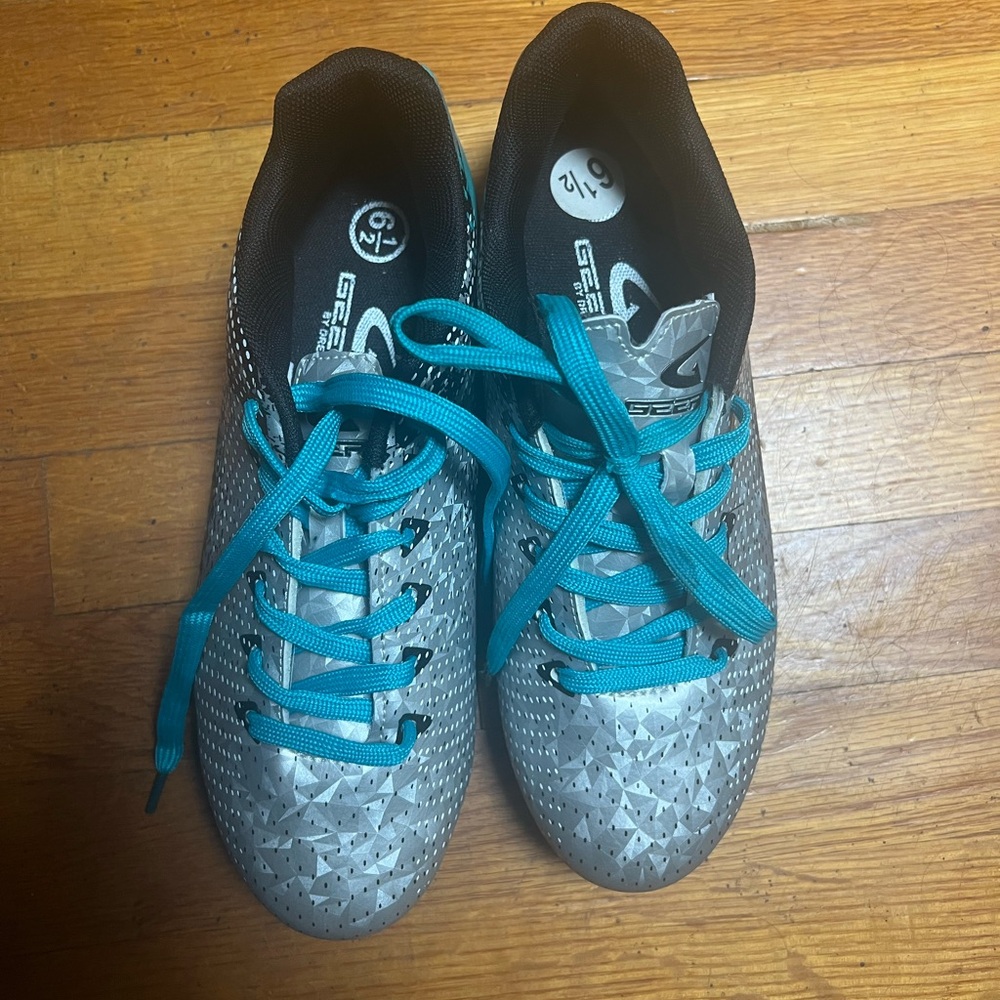 Beek Black and Blue Athletic Shoes